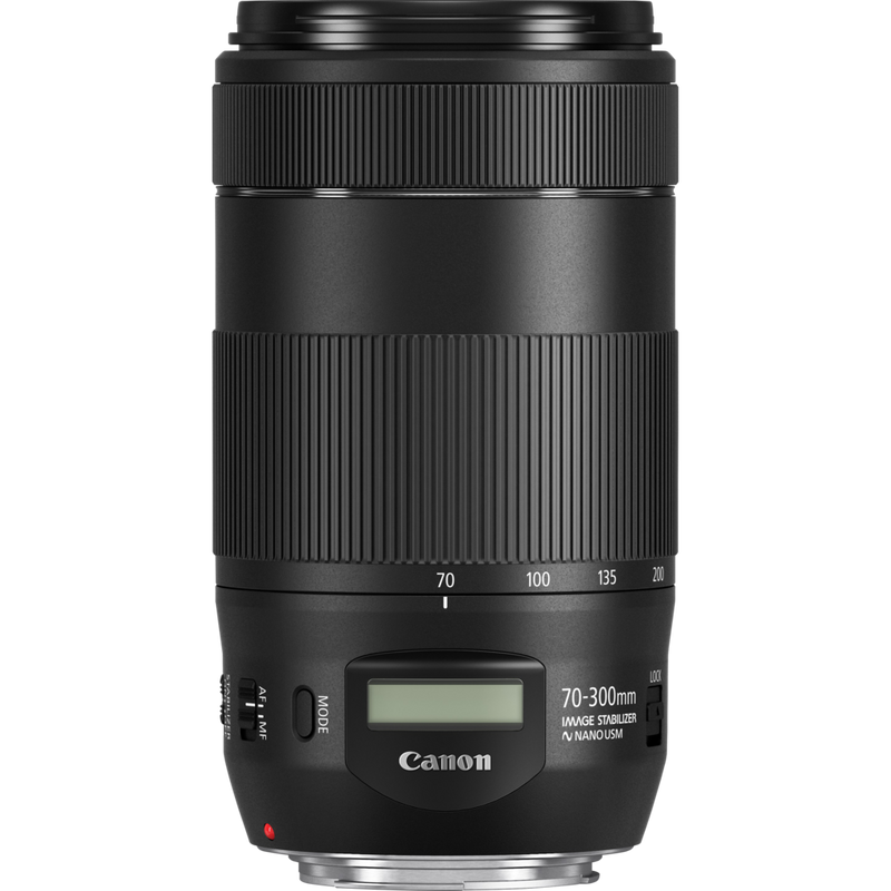 Canon EF 70-300mm f/4-5.6 IS II USM Objektiv Produkt Vorderansicht