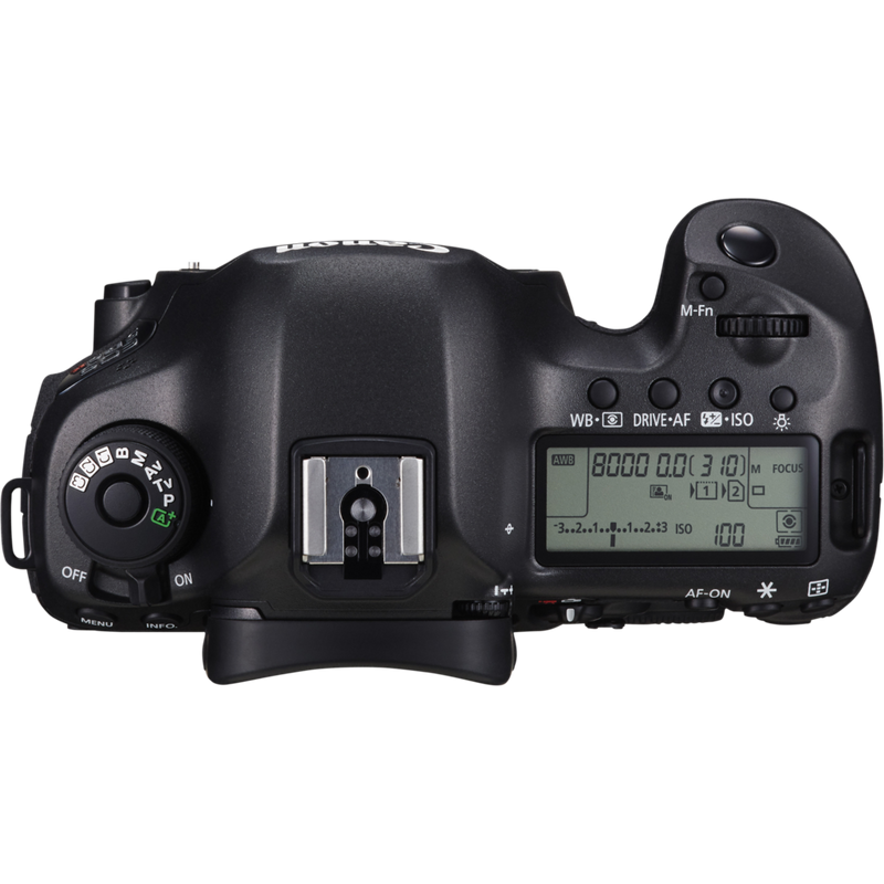 Canon EOS 5DS R Gehäuse Produkt Ansicht von oben