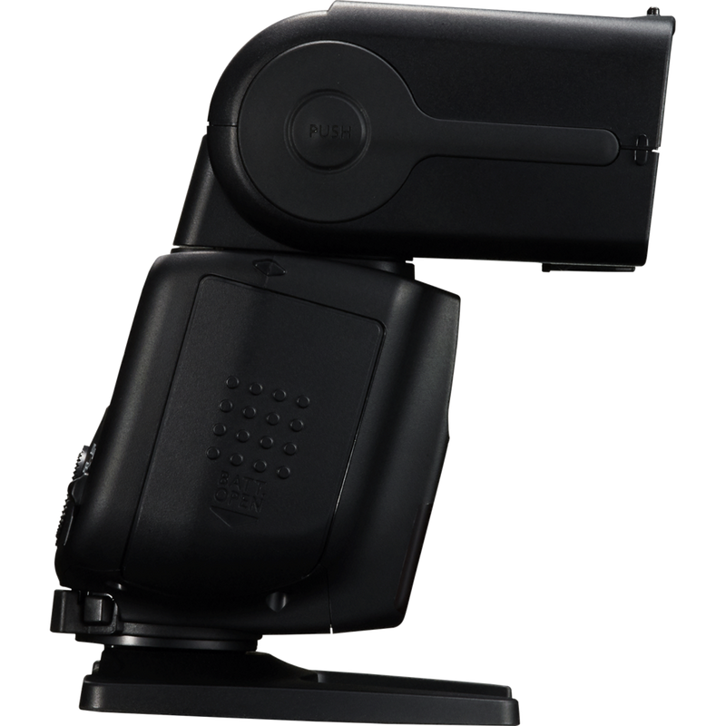 Canon Speedlite 430EX III-RT Blitzgerät Produkt Ansicht von links