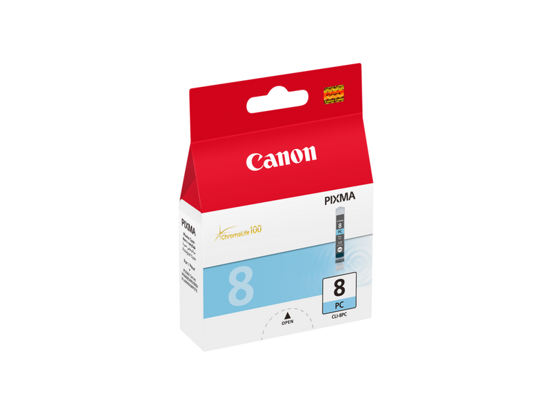 Canon CLI-8PC Tinte Foto-Cyan Produkt Ansicht von links