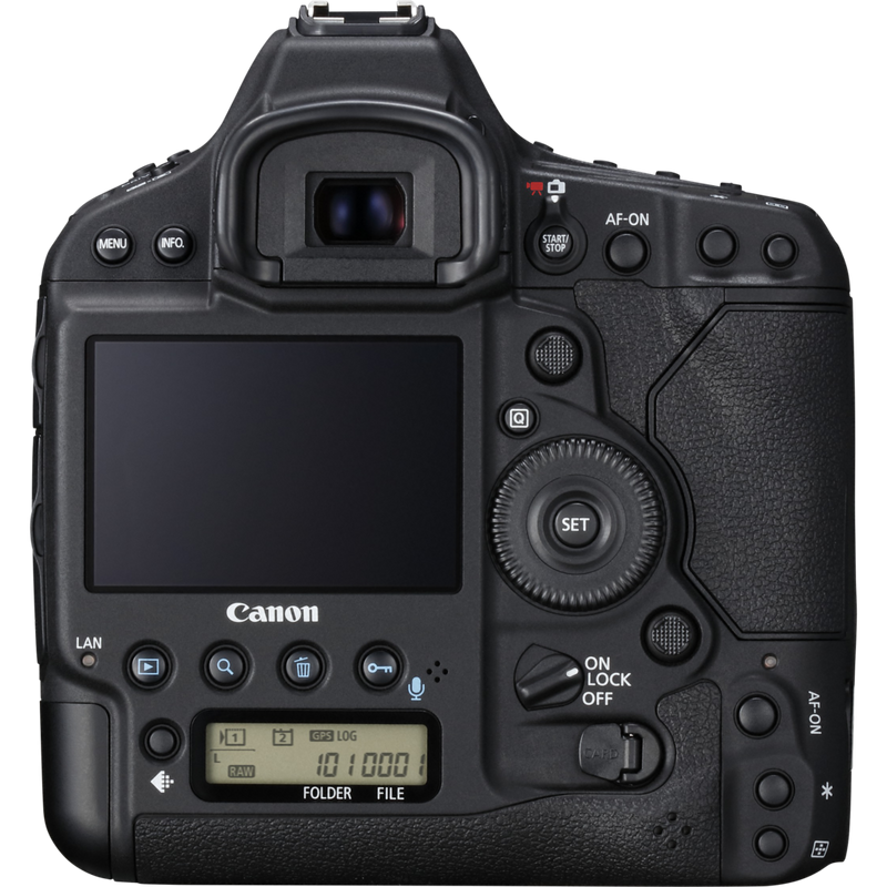 Canon EOS-1D X Mark II Gehäuse Produkt Rückansicht
