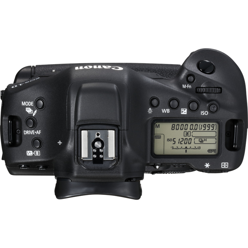 Canon EOS-1D X Mark II Gehäuse Produkt Ansicht von oben