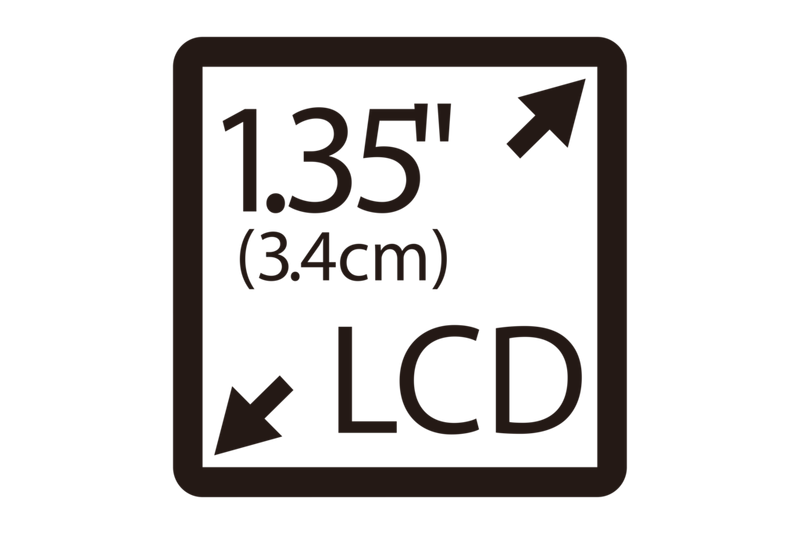 1.3” LCD