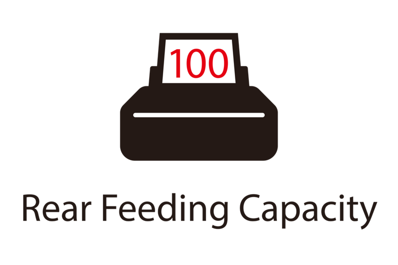 Capacità: 100 fogli