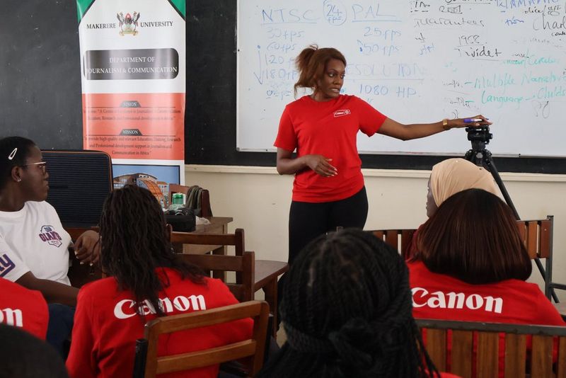Empowering the Next Generation of Visual Storytellers: Canon x Makerere University