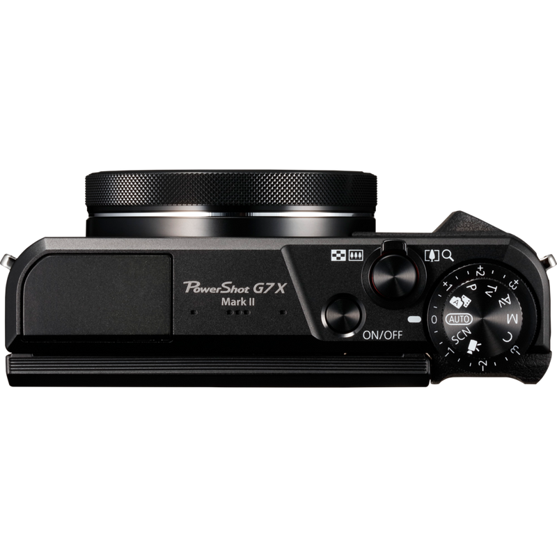 Canon PowerShot G7 X Mark II Produkt Ansicht von oben