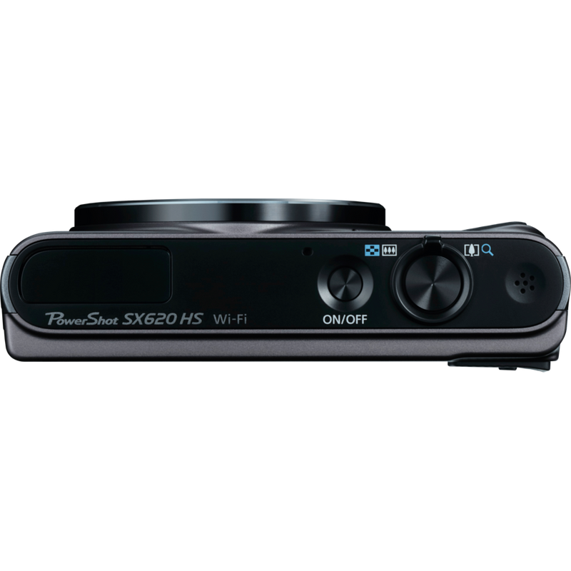 Canon PowerShot SX620 HS – Schwarz Produkt Ansicht von oben