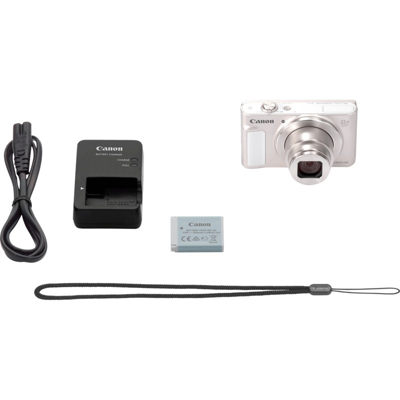 Canon PowerShot SX620 HS – Silber Produkt Lieferumfang