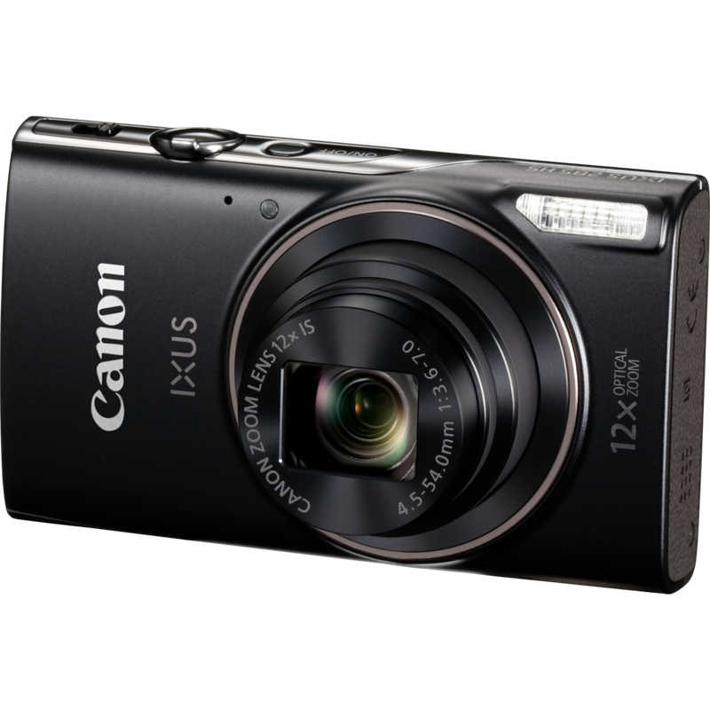 Canon IXUS 285 HS – Schwarz Produkt Vorderansicht