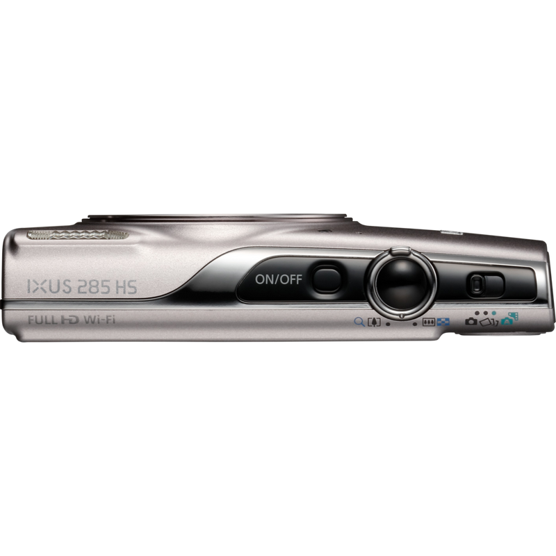 Canon IXUS 285 HS – Silber Produkt Ansicht von oben