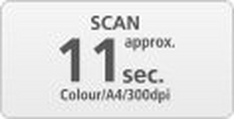 Velocità di scansione documento A4 a colori