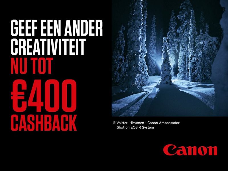 Winter cashback promotie