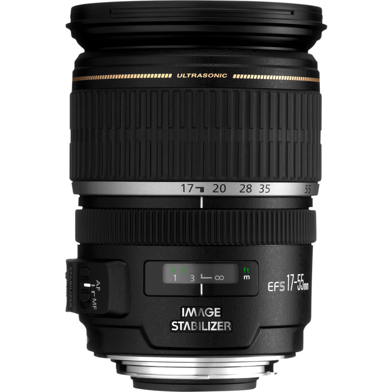 Canon EF-S 17-55mm f/2.8 IS USM Objektiv Produkt Rückansicht