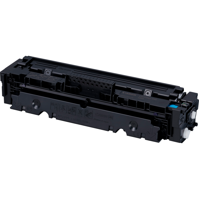 Canon 046C Toner-Cartridge Cyan Produkt Vorderansicht von rechts