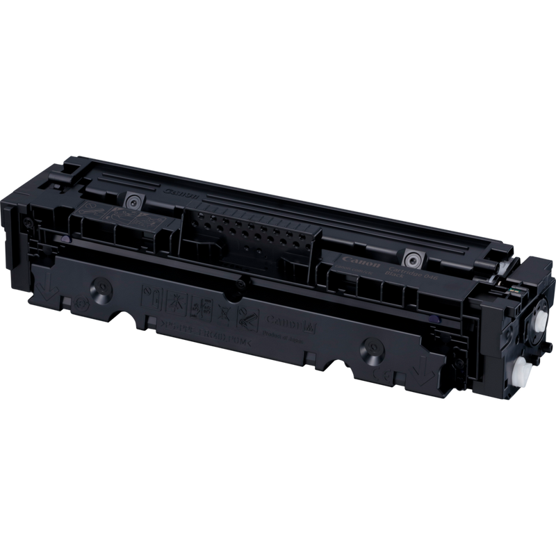 Canon 046BK Toner-Cartridge Schwarz Produkt Vorderansicht von rechts