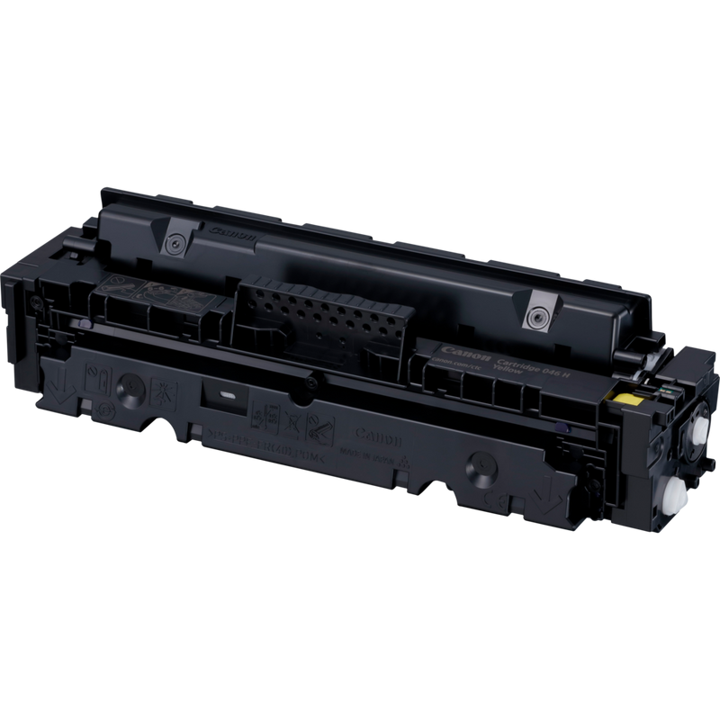 Canon 046H High Yield Toner-Cartridge Gelb Produkt Vorderansicht von rechts