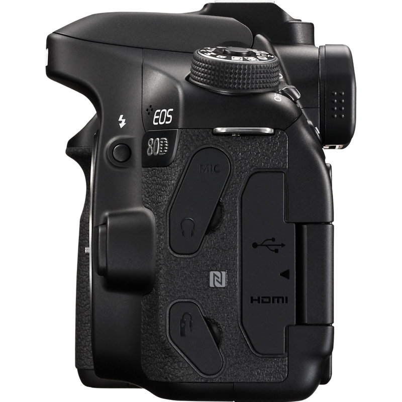 Canon EOS 80D Gehäuse Produkt Ansicht von rechts