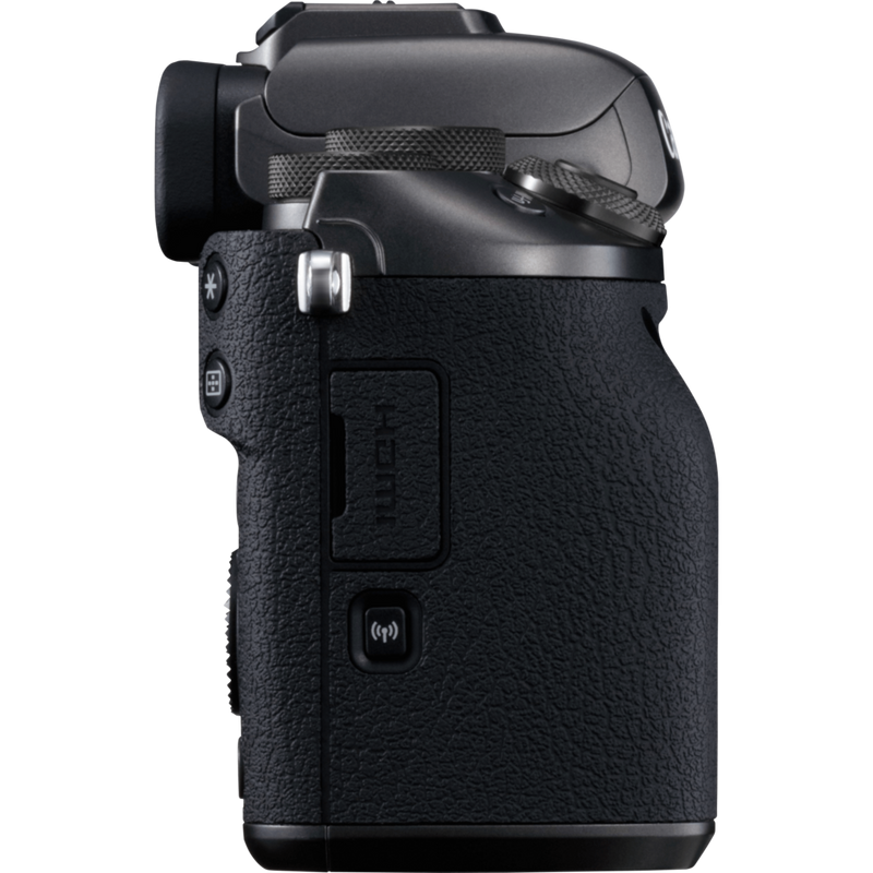 Canon EOS M5 Gehäuse Schwarz Produkt Ansicht von rechts