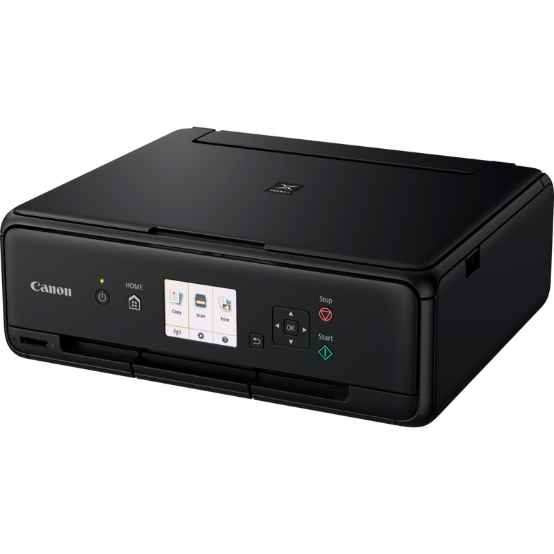 Canon PIXMA TS5050 – Schwarz Produkt Schrägansicht von vorne