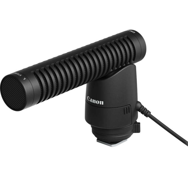 Canon DM-E1 Stereo-Richtmikrofon Produkt Ansicht von rechts