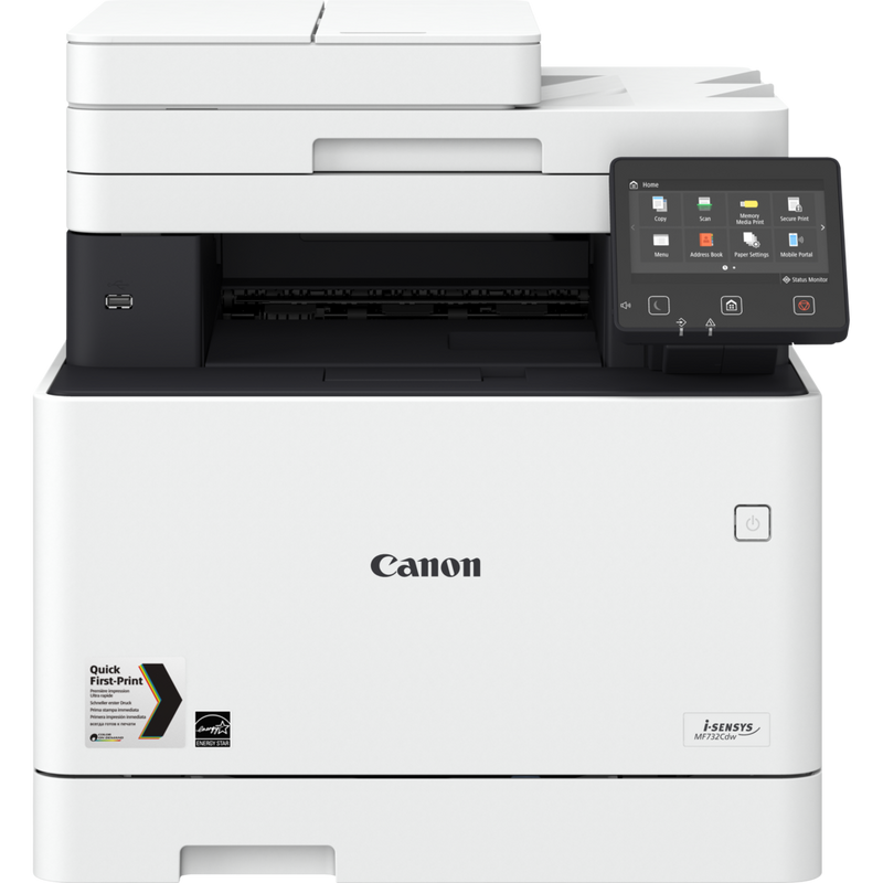 Canon i-SENSYS MF732Cdw Produkt Ansicht von oben rechts