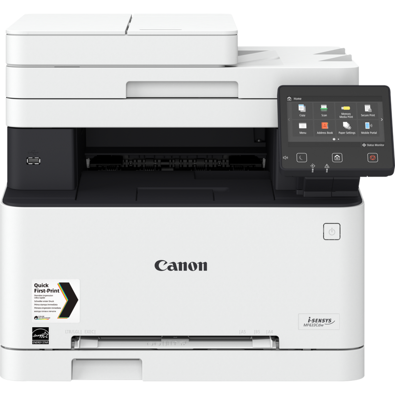 Canon i-SENSYS MF633Cdw Produkt Ansicht von oben rechts