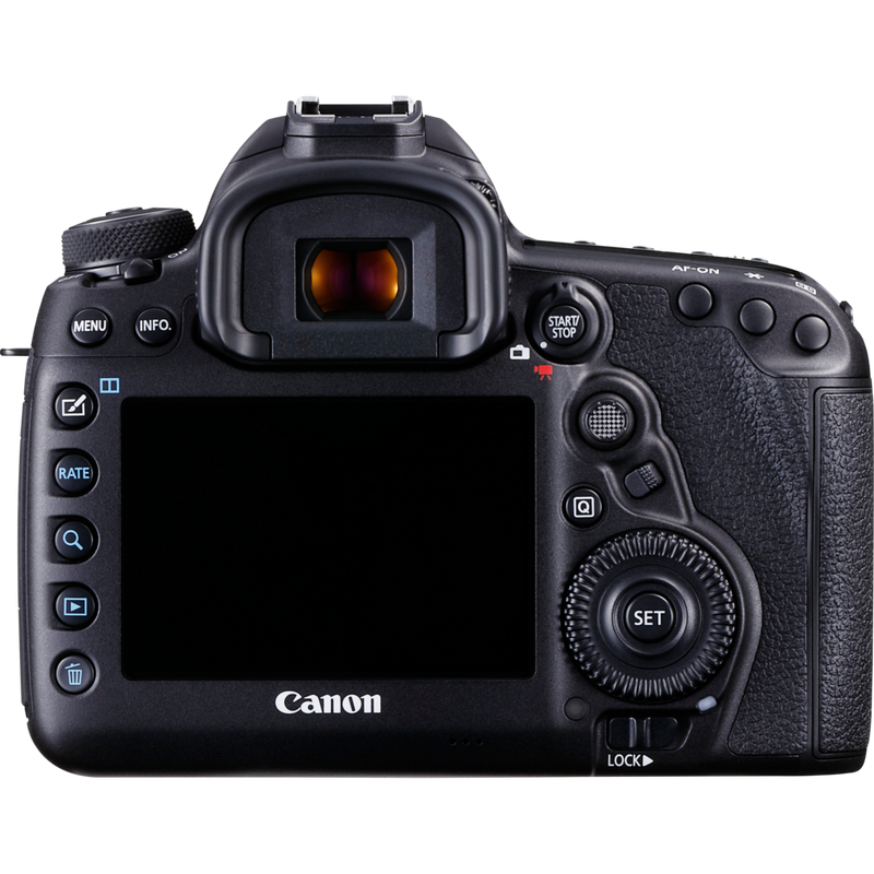 Canon EOS 5D Mark IV Gehäuse Produkt Rückansicht