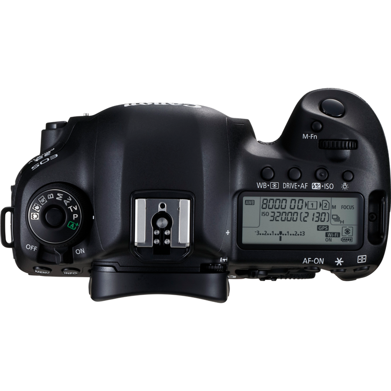 Canon EOS 5D Mark IV Gehäuse Produkt Ansicht von oben