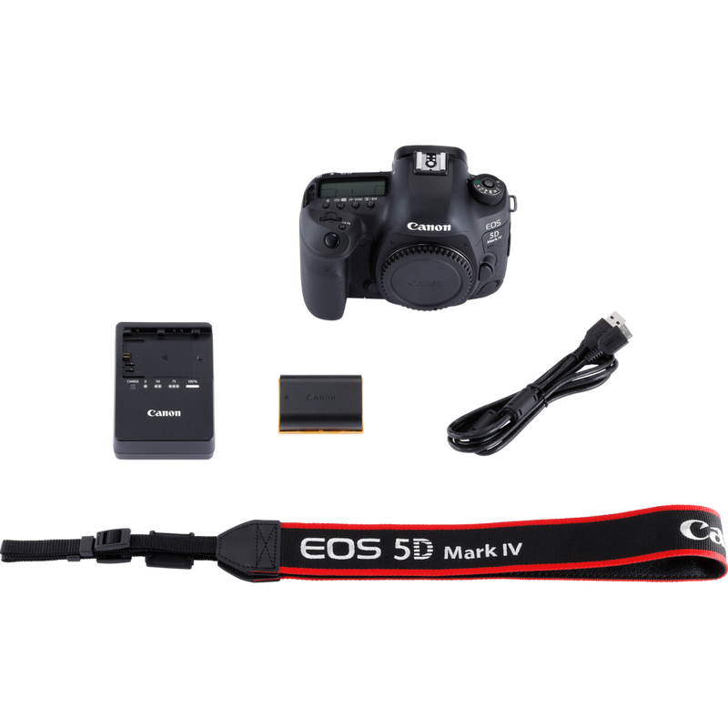 Canon EOS 5D Mark IV Gehäuse Produkt Lieferumfang