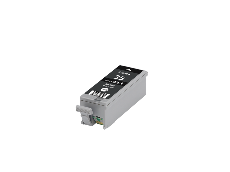 Canon PGI-35BK Tinte Schwarz Produkt Ansicht der Patrone von rechts