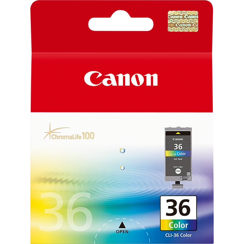 Canon CLI-36 C/M/Y Farbtinte Produkt Vorderansicht
