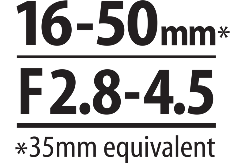 16-50mm f/2.8-objektiv