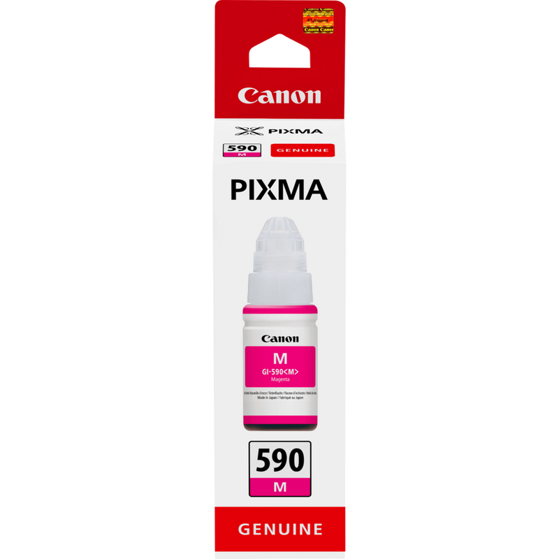 Canon GI-590 Magenta Tintenbehälter Produkt Vorderansicht