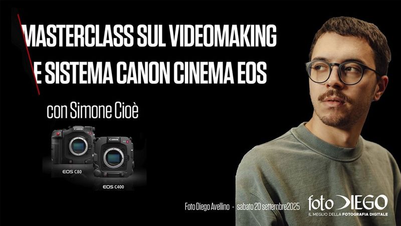 [20/09/2025] Masterclass Videomaking - Fotodiego