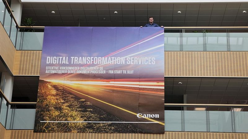 Canon IJM579 polyweave stofbanner