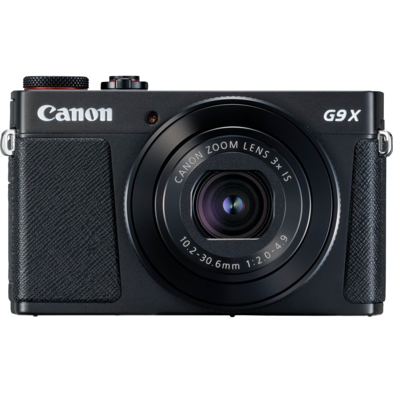Canon PowerShot G9 X Mark II – Schwarz Produkt Vorderansicht