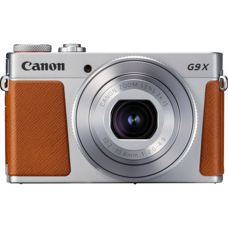 Canon PowerShot G9 X Mark II – Silber Produkt Vorderansicht