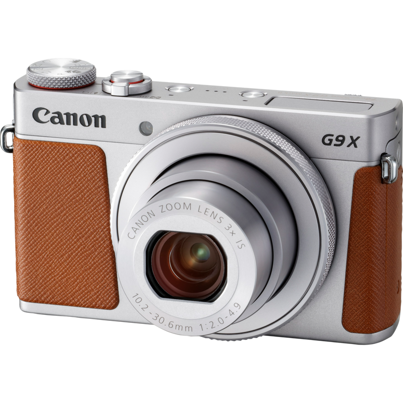 Canon PowerShot G9 X Mark II – Silber Produkt Vorderansicht