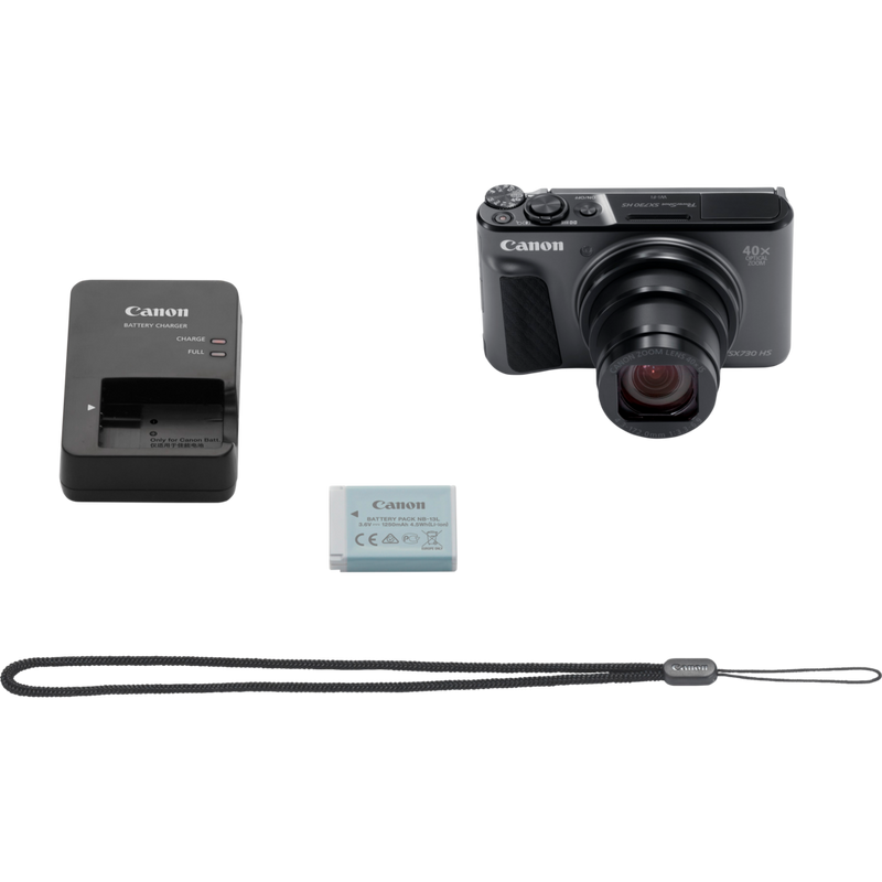 Canon PowerShot SX730 HS Schwarz Produkt Lieferumfang