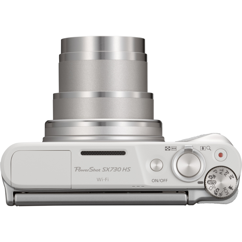 Canon PowerShot SX730 HS – Silber Produkt Ansicht von oben