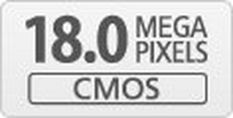 
         18-megapiksline CMOS
       