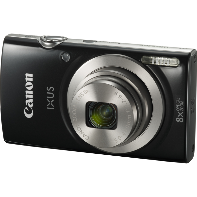 Canon IXUS 185 – Schwarz Produkt Vorderansicht