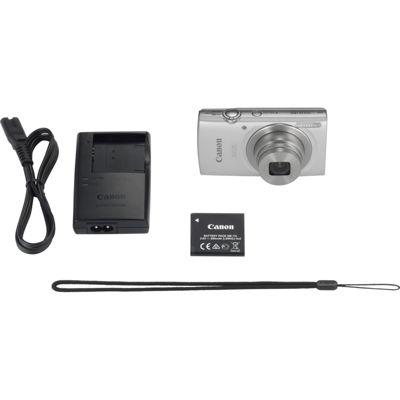 Canon IXUS 185 – Silber Produkt Lieferumfang
