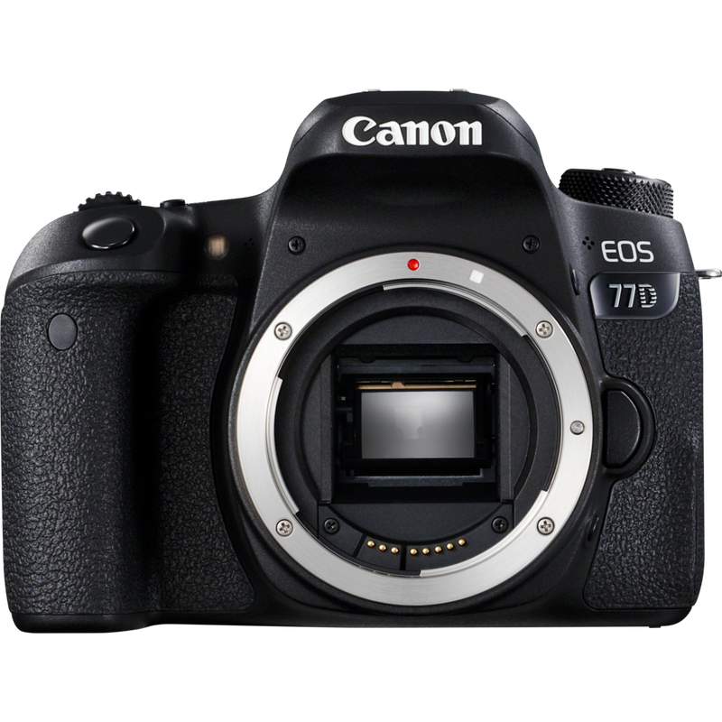Canon EOS 77D Gehäuse Produkt Vorderansicht