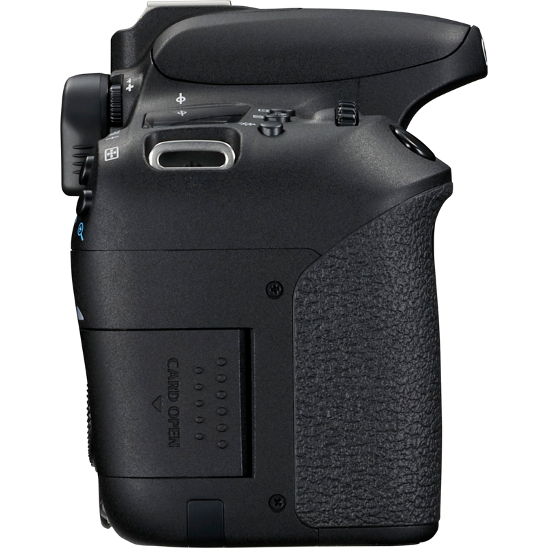 Canon EOS 77D Gehäuse Produkt Ansicht von links