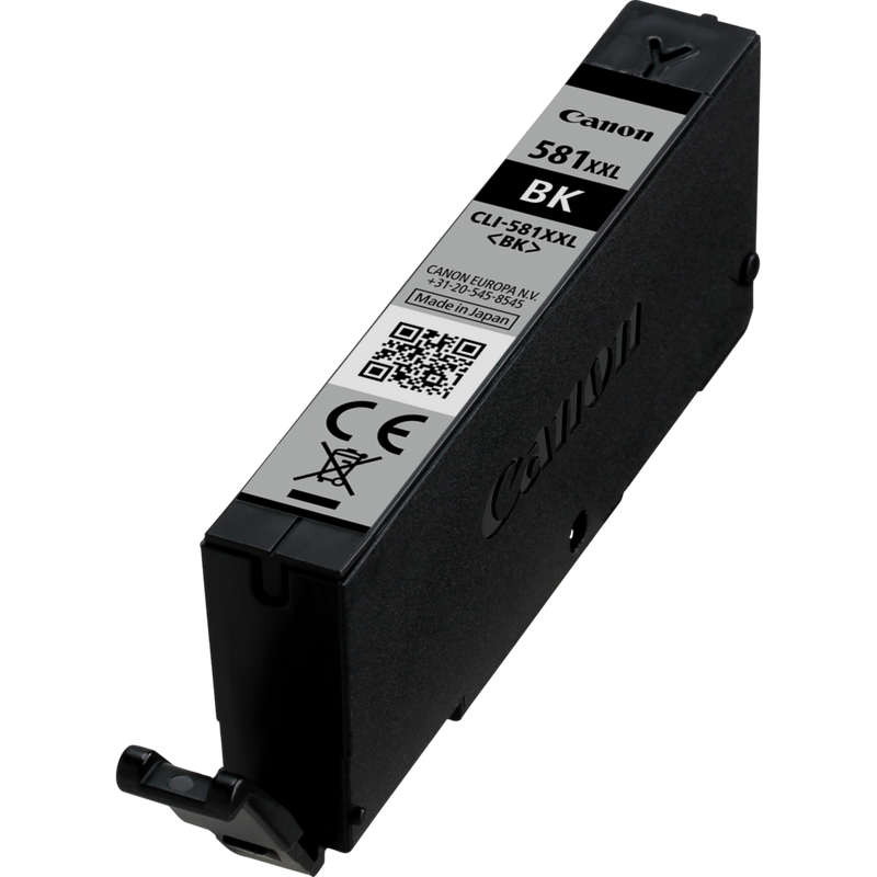Canon CLI-581 XXL Schwarz Tintentank, sehr hohe Reichweite Produkt Ansicht der Patrone von rechts