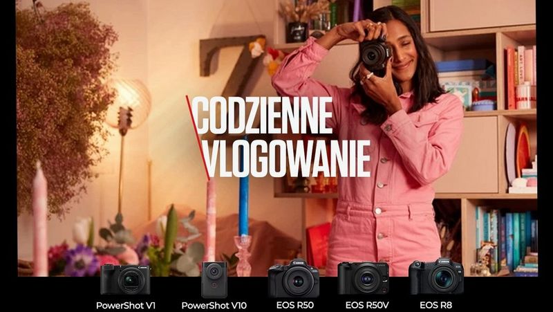 Aparaty do codziennego vlogowania