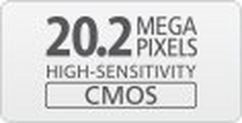 
         20.2 Megapixel CMOS
       