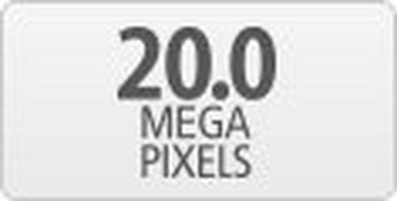 
         20 megapiksela
       