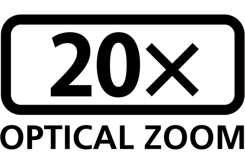 ZOOM OTTICO 20X E ZOOM AVANZATO 40X